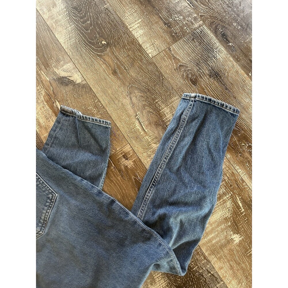 Agolde Jeans Denim Blue Medium Wash Casual Straight Leg Women's Size 32 - Picture 2 of 11